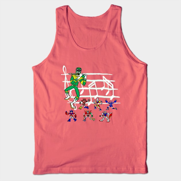 The Green Piper Tank Top by DoctorJamesWF